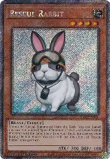 Rescue Rabbit (Platinum Secret Rare) (RA02-EN008), 25th Anniversary Rarity Collection II — Yu-Gi-Oh! card price