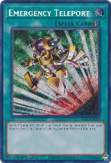 Emergency Teleport (Secret Rare) (RA02-EN053), 25th Anniversary Rarity Collection II — Yu-Gi-Oh! card price