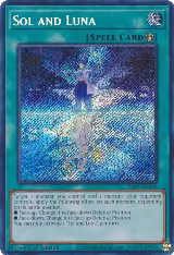 Sol and Luna (Secret Rare) (RA02-EN068), 25th Anniversary Rarity Collection II — Yu-Gi-Oh! card price