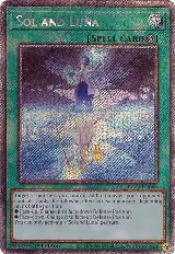 Sol and Luna (Platinum Secret Rare) (RA02-EN068), 25th Anniversary Rarity Collection II — Yu-Gi-Oh! card price
