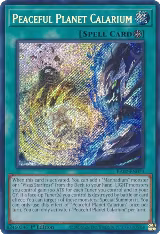 Peaceful Planet Calarium (Secret Rare) (RA02-EN074), 25th Anniversary Rarity Collection II — Yu-Gi-Oh! card price