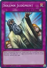 Solemn Judgment (RA02-EN075), 25th Anniversary Rarity Collection II — Yu-Gi-Oh! card price