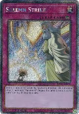 Solemn Strike (Platinum Secret Rare) (RA02-EN079), 25th Anniversary Rarity Collection II — Yu-Gi-Oh! card price