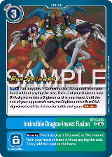 Invincible Dragon-Insect Fusion (BT16-092 U) — card price