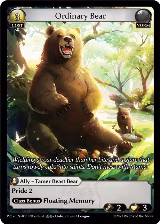 Ordinary Bear (016) — card price