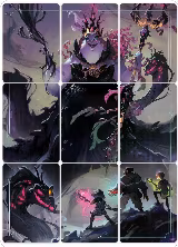 Ursula - Sea Witch Queen Puzzle Insert (Set of 9) — card price