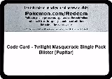 Code Card - Twilight Masquerade Single Pack Blister [Pupitar] — card price