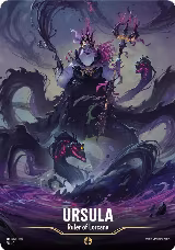 Ursula - Ruler of Lorcana (Oversized) — card price