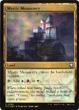 Mystic Monastery (Ripple Foil) (360), Commander: Modern Horizons 3 — Magic card price