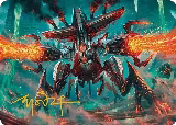 Exterminator Magmarch Art Card (Gold-Stamped Signature) (33) — card price