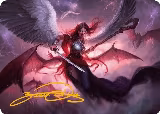 Kaalia of the Vast Art Card (Gold-Stamped Signature) (22) — card price