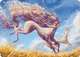 Nyxborn Unicorn Art Card (Gold-Stamped Signature) (1) — card price