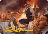 Party Thrasher Art Card (Gold-Stamped Signature) (6) — card price