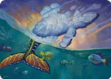 Dreamtide Whale Art Card (2) — card price