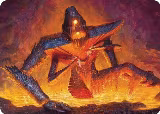 Molten Gatekeeper Art Card (5) — card price