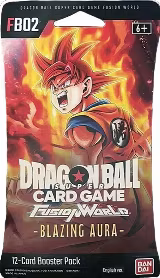 Blazing Aura Sleeved Booster Pack [Son Goku (Awakened)], Blazing Aura — DB Fusion sealed product price
