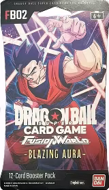 Blazing Aura Sleeved Booster Pack [Son Gohan : Adolescence], Blazing Aura — DB Fusion card price