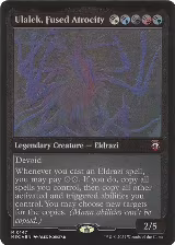 Ulalek, Fused Atrocity (Display Commander) - Thick Stock (147) — card price