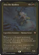 Disa the Restless (Display Commander) - Thick Stock (144) — card price