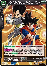 Son Goku & Vegeta, Battle on a Planet (BT25-121) — card price