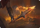 The Spear of Leonidas Art Card (4) — card price