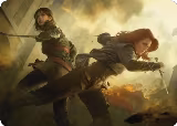 Mary Read and Anne Bonny Art Card (7) — card price