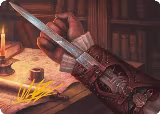 Hidden Blade Art Card (Gold-Stamped Signature) (9) — card price
