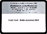 Code Card - Battle Academy 2024 — card price