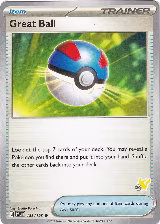 Great Ball - Pikachu 29 (183/193) — card price