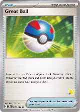 Great Ball - Pikachu 38 (183/193) — card price