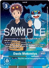 Davis Motomiya - P-124 (Digimon Adventure 02: The Beginning Set) (P-124 P) — card price