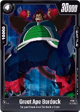 Great Ape Bardock (FS05-02) — card price