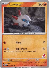 Larvesta - Armarouge 44 (040/197) — card price