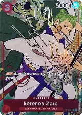 Roronoa Zoro (English Version 1st Anniversary Set) (OP01-025), One Piece Promotion Cards — One Piece card price