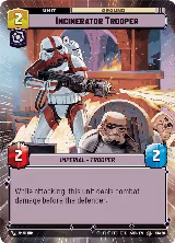 Incinerator Trooper (Hyperspace) (06/20) — card price