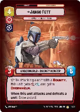 Jango Fett - Renowned Bounty Hunter (18/20) — card price