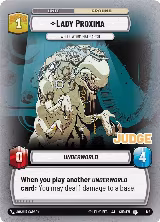 Lady Proxima - White Worm Matriarch (1/2) — card price