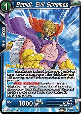 Babidi, Evil Schemes (BT25-067) — card price