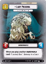 Lady Proxima - White Worm Matriarch (1/2) — card price