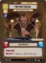 Doctor Evazan - Wanted on Twelve Systems (Finalist) (2/2) — card price