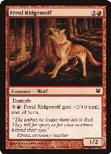 Feral Ridgewolf (142) — card price