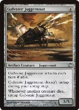 Galvanic Juggernaut (222) — card price