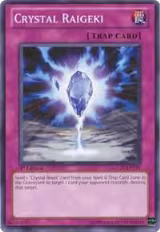 Crystal Raigeki (LCGX-EN171) — card price
