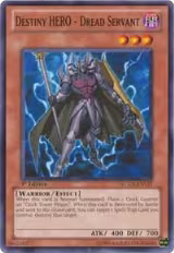 Destiny HERO - Dread Servant (LCGX-EN137) — card price