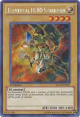 Elemental HERO Sparkman (Alternate Art) (LCGX-EN007) — card price