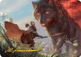 Repel Calamity Art Card (Gold-Stamped Signature) (2) — card price