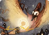 Salvation Swan Art Card (Gold-Stamped Signature) (38) — card price