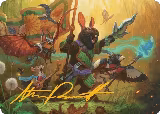 Valley Questcaller Art Card (Gold-Stamped Signature) (4) — card price