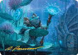 Dour Port-Mage Art Card (Gold-Stamped Signature) (5) — card price