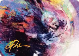 Psychic Whorl Art Card (Gold-Stamped Signature) (15) — card price